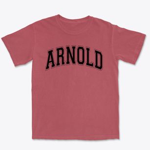 Arnold Middle School Varsity Arch Premium Heavyweight T-shirt