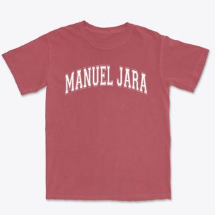 Manuel Jara Elementary School Varsity Arch Premium Heavyweight T-shirt