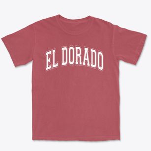 El Dorado Elementary School Varsity Arch Premium Heavyweight T-shirt