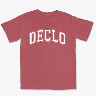 Declo High School Varsity Arch Premium Heavyweight T-shirt