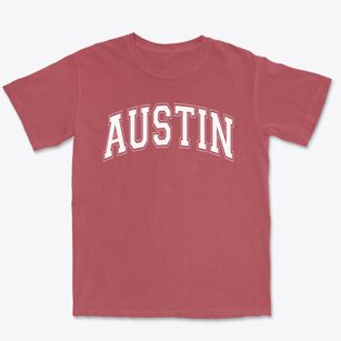 Austin Community Academy Varsity Arch Premium Heavyweight T-shirt