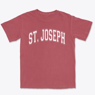 St. Joseph Catholic School Varsity Arch Premium Heavyweight T-shirt