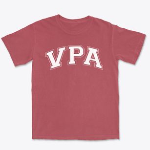 Visual And Performing Arts Magnet School Varsity Arch Premium Heavyweight T-shirt