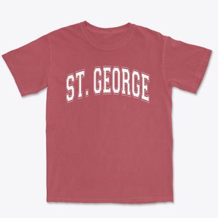 Saint George School Varsity Arch Premium Heavyweight T-shirt