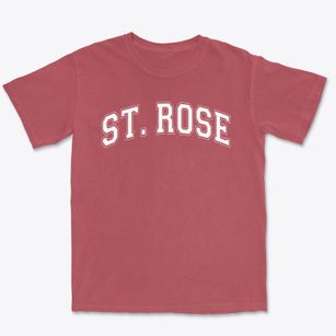 St Rose Parish Varsity Arch Premium Heavyweight T-shirt