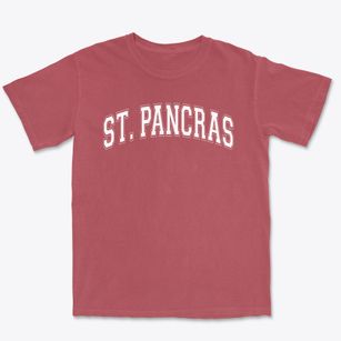 Saint Pancras School Varsity Arch Premium Heavyweight T-shirt