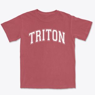 Triton High School Varsity Arch Premium Heavyweight T-shirt