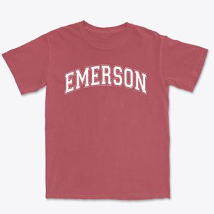 Emerson Elementary School Varsity Arch Premium Heavyweight T-shirt