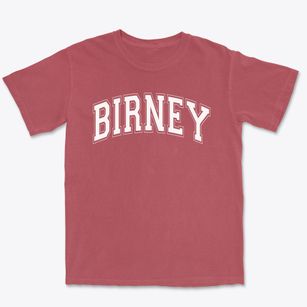Birney Elementary School Varsity Arch Premium Heavyweight T-shirt
