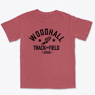 Woodhall School Track and Field Premium Heavyweight T-shirt