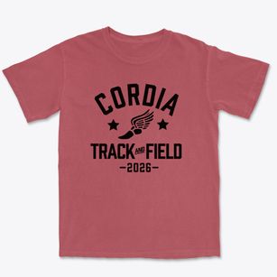 Cordia School Track and Field Premium Heavyweight T-shirt