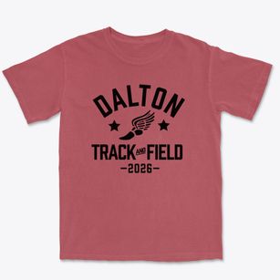Dalton Elementary School Track and Field Premium Heavyweight T-shirt