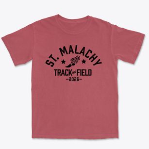 Saint Malachy School Track and Field Premium Heavyweight T-shirt