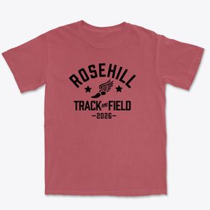 Rosehill Christian School Track and Field Premium Heavyweight T-shirt