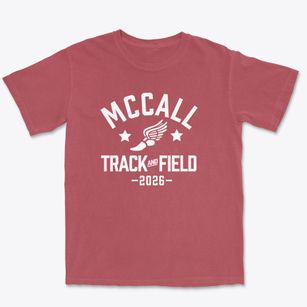 Mccall Elementary School Track and Field Premium Heavyweight T-shirt