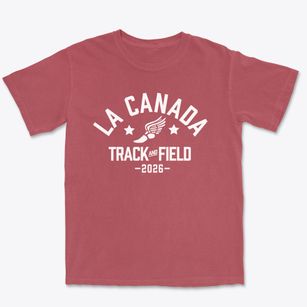 La Canada Elementary School Track and Field Premium Heavyweight T-shirt