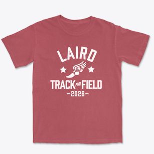 Laird Elementary School Track and Field Premium Heavyweight T-shirt