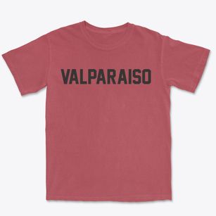 Valparaiso Indiana Classic Block Premium Heavyweight T-shirt