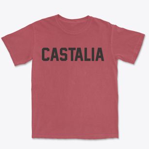 Castalia Ohio Classic Block Premium Heavyweight T-shirt