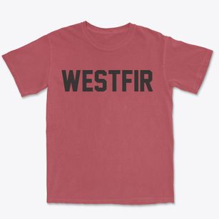 Westfir Oregon Classic Block Premium Heavyweight T-shirt