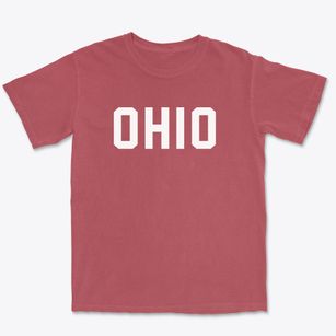 Ohio New York Classic Block Premium Heavyweight T-shirt