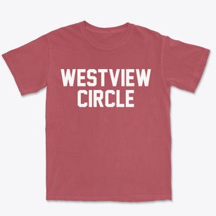 Westview Circle Wyoming Classic Block Premium Heavyweight T-shirt
