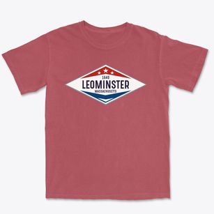 Leominster Massachusetts Diamond Star Premium Heavyweight T-shirt