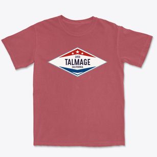 Talmage California Diamond Star Premium Heavyweight T-shirt