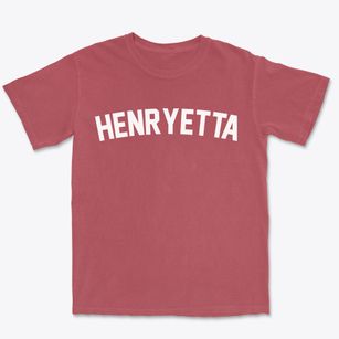 Henryetta Oklahoma Classic Curve Premium Heavyweight T-shirt