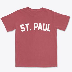St. Paul Kansas Classic Curve Premium Heavyweight T-shirt