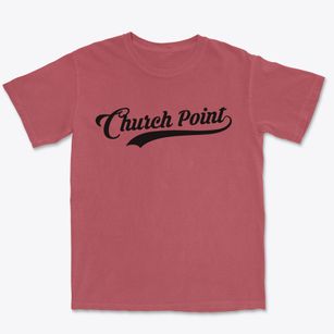 Church Point Louisiana Vintage Team Premium Heavyweight T-shirt