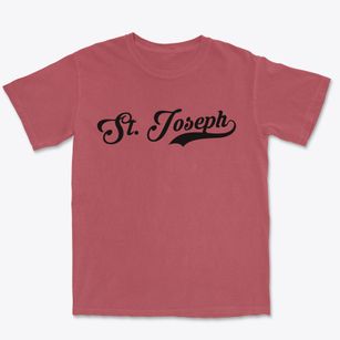 St. Joseph Louisiana Vintage Team Premium Heavyweight T-shirt