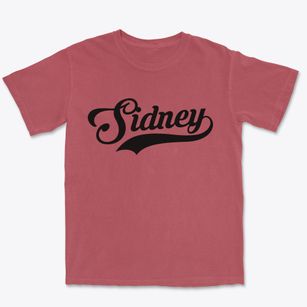 Sidney Ohio Vintage Team Premium Heavyweight T-shirt