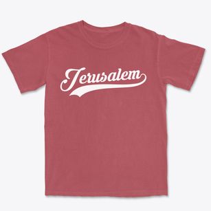 Jerusalem New York Vintage Team Premium Heavyweight T-shirt