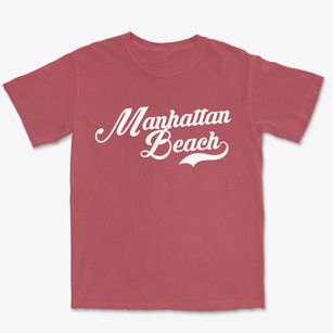Manhattan Beach California Vintage Team Premium Heavyweight T-shirt