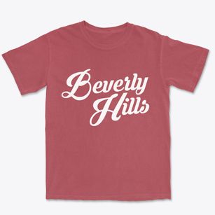 Beverly Hills Florida Vintage Team Premium Heavyweight T-shirt