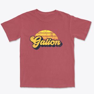 Galion Ohio Sublime Sunset Premium Heavyweight T-shirt