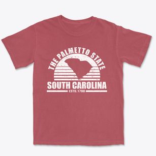  South Carolina Sunset Premium Heavyweight T-shirt