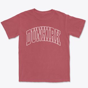 Dunkirk Wisconsin Trendy Block Premium Heavyweight T-shirt