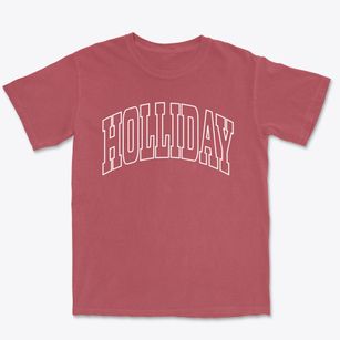 Holliday Texas Trendy Block Premium Heavyweight T-shirt