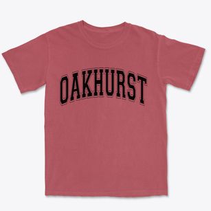 Oakhurst New Jersey Varsity Premium Heavyweight T-shirt