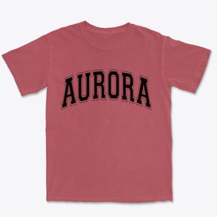 Aurora Kansas Varsity Premium Heavyweight T-shirt