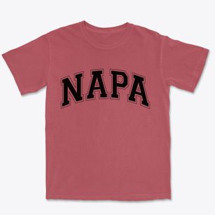 Napa California Varsity Premium Heavyweight T-shirt