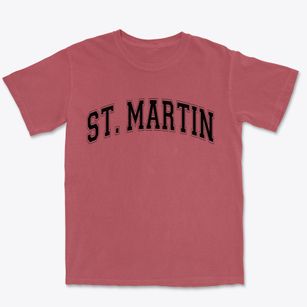 St. Martin Mississippi Varsity Premium Heavyweight T-shirt