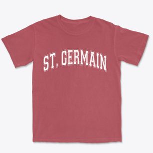 St. Germain Wisconsin Varsity Premium Heavyweight T-shirt