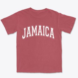Jamaica Vermont Varsity Premium Heavyweight T-shirt