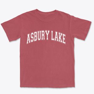 Asbury Lake Florida Varsity Premium Heavyweight T-shirt