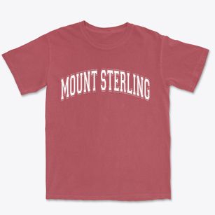 Mount Sterling Kentucky Varsity Premium Heavyweight T-shirt