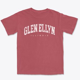 Glen Ellyn Illinois Urban Vibe Premium Heavyweight T-shirt