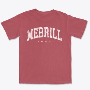 Merrill Iowa Urban Vibe Premium Heavyweight T-shirt